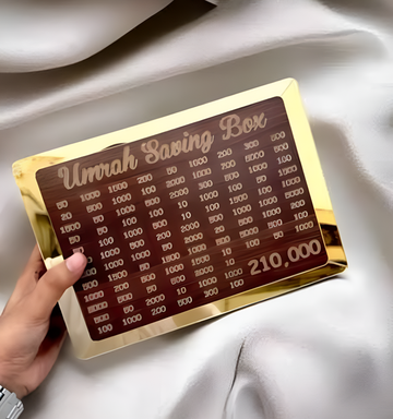 Umrah & Hajj Saving Money Box – Coin & Cash Piggy Bank