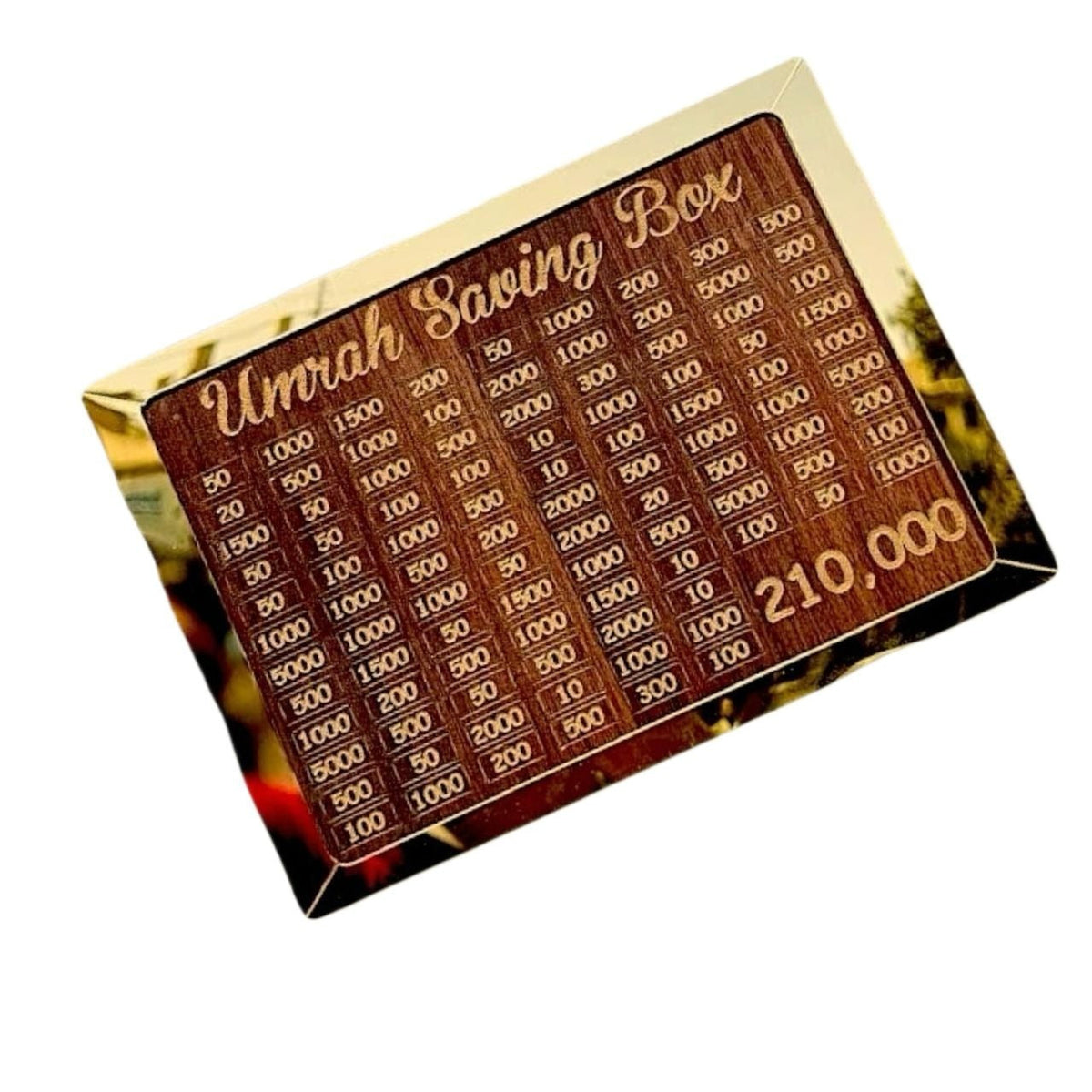 Umrah & Hajj Saving Money Box – Coin & Cash Piggy Bank
